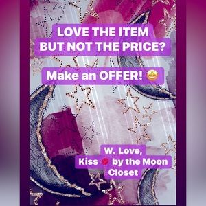 LOVE THE ITEM BUT NOT THE PRICE? Make an OFFER! 🤩